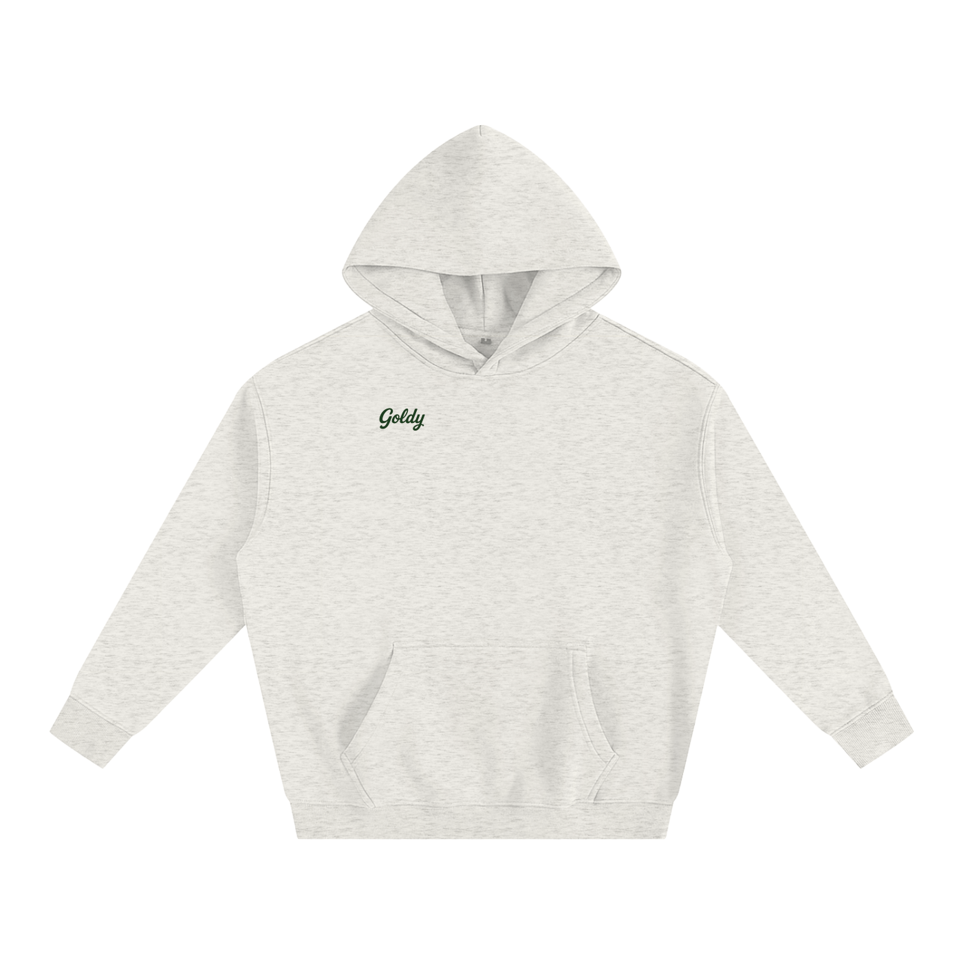 Oversize Fleeced Hoodie "Always On Holiday"